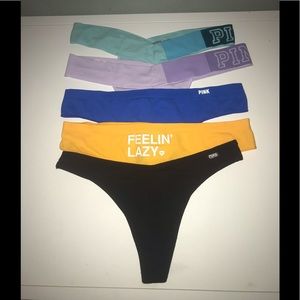 Victoria Secret Pink Thongs